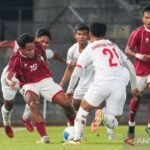 Indonesia dan Myanmar Berbagi Angka 1-1 di Babak Pertama